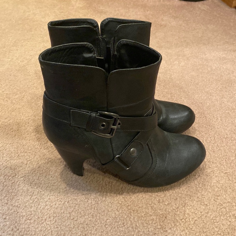 Lane Bryant Ankle Boots-Black